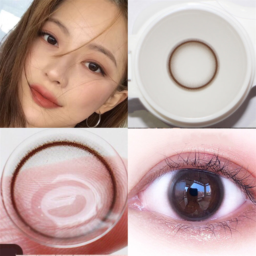 Morningcon Comic Eye Colored Contact Lenses For Eyes Half Yearly 2pcs