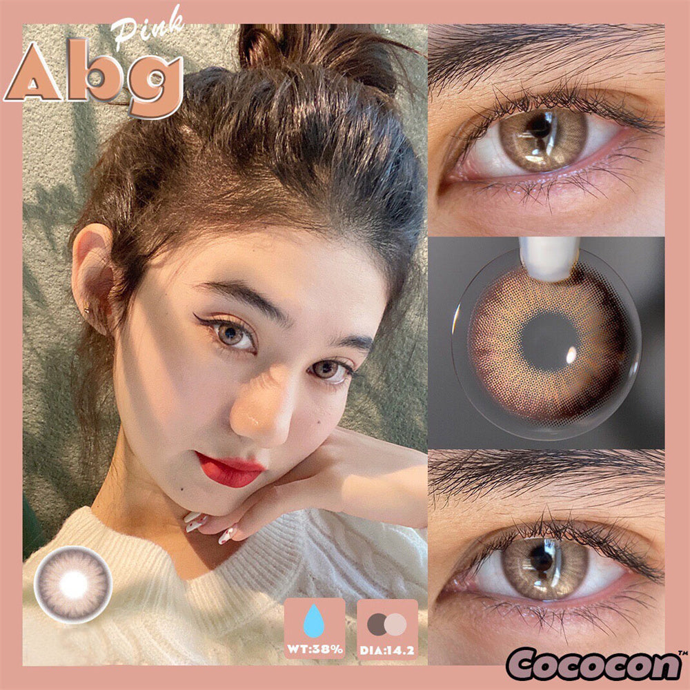 Morningcon Jasmine Colored Contact Lenses For Eyes Half Yearly 2pcs