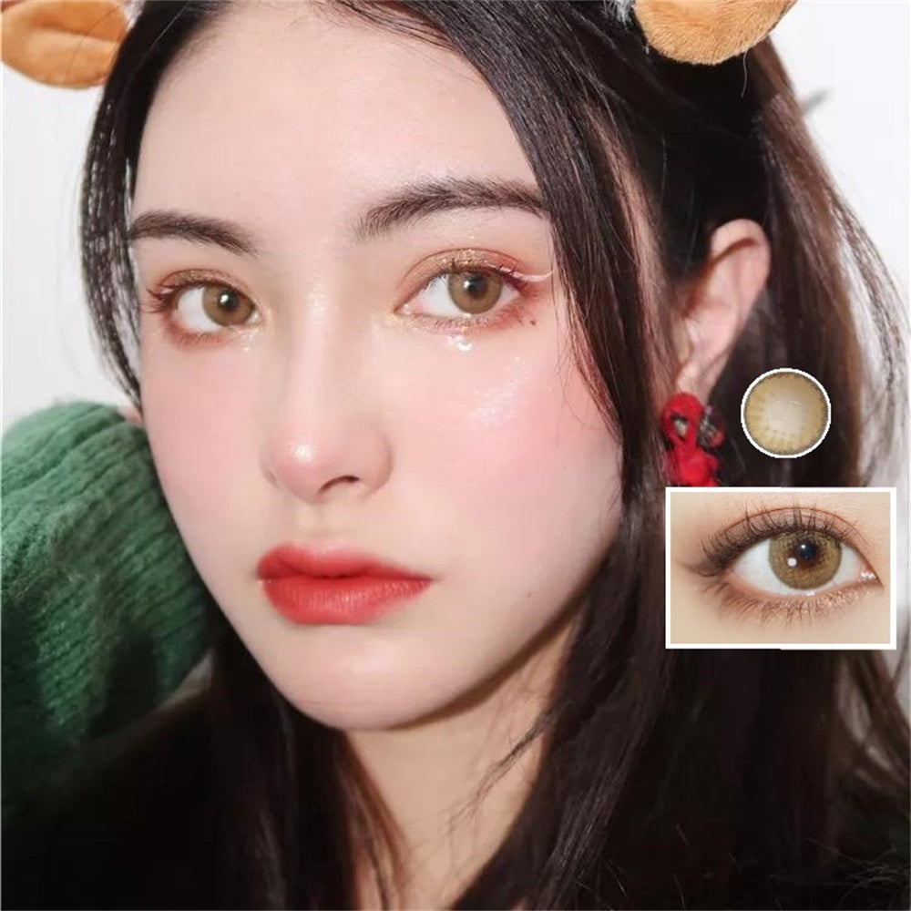 Morningcon Leawood Colored Contact Lenses For Eyes Half Yearly