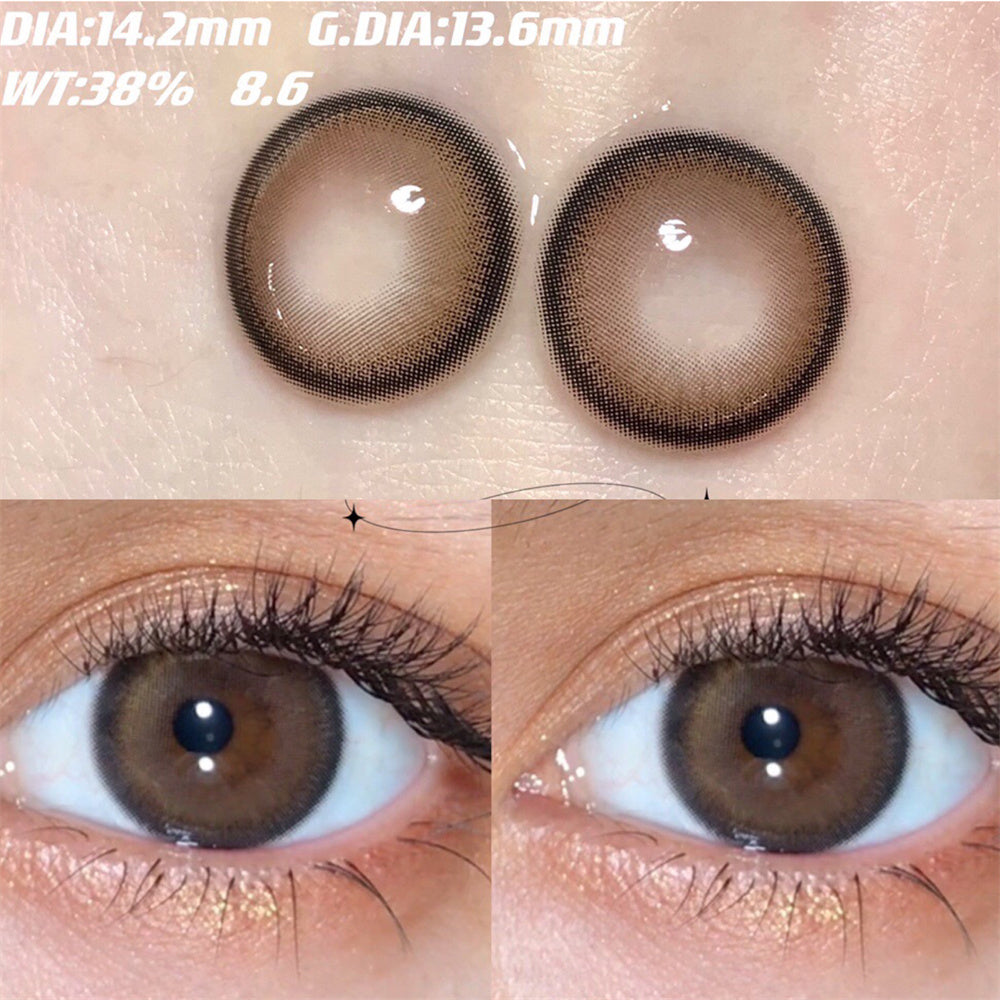 Morningcon Wandering the night sky Colored Contact Lenses For Eyes Half Yearly