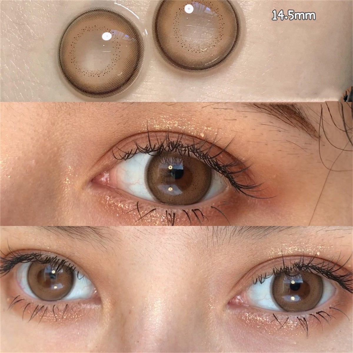 Morningcon Denim Blue Colored Contact Lenses For Eyes Half Yearly