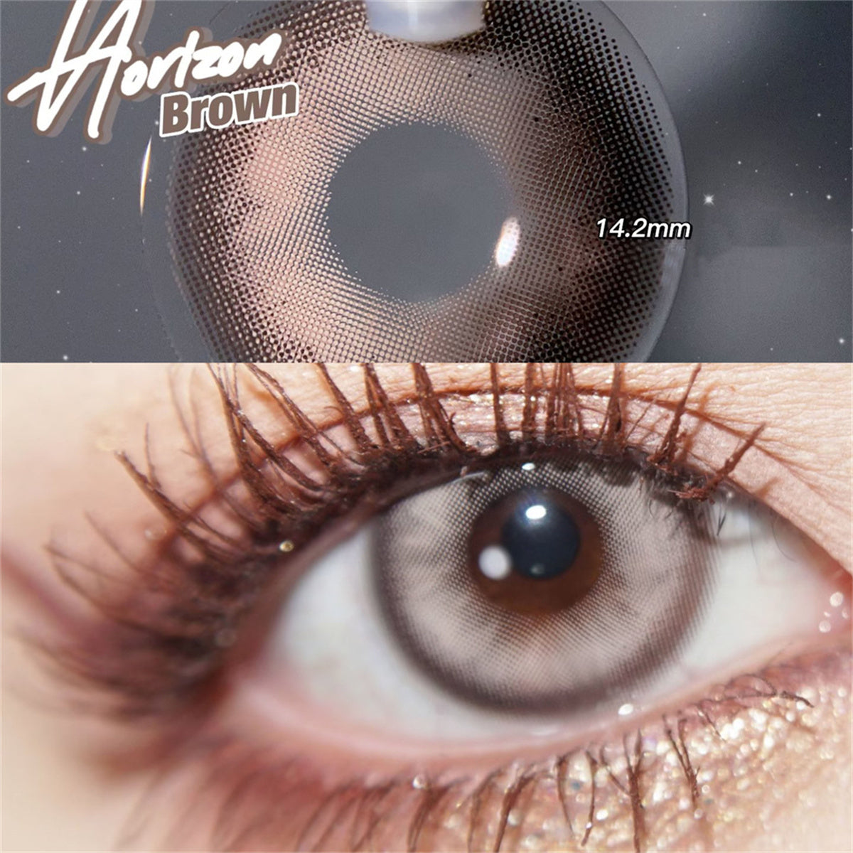 Morningcon Lost Mermaid Blue Colored Contact Lenses For Eyes Half Yearly 2pcs