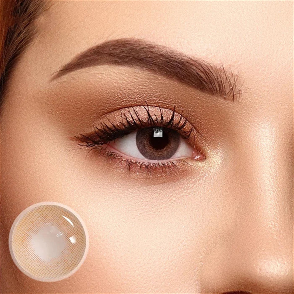 Morningcon Cloud Colored Contact Lenses For Eyes Half Yearly 2pcs