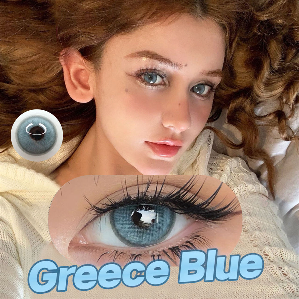 Morningcon Greece Colored Contact Lenses For Eyes Half Yearly 2pcs
