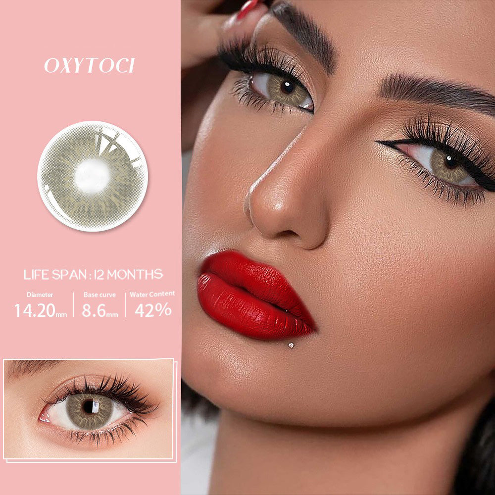 Morningcon Story Colored Contact Lenses For Eyes Half Yearly 2pcs